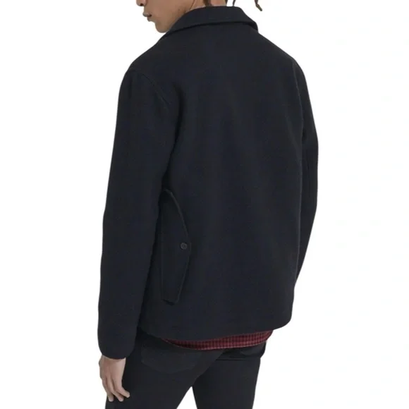 THE KOOPLES Men’s Black Wool Jacket